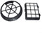 Feegow Ersatzfilter für Bosch Serie 2 VXBSGS05V2 Staubsauger, Roboter-Staubsaugerfilter-Set für Motorschutz und Auspuff, Filter Ersatz