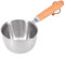 Casserole à lait en acier inoxydable avec bec verseur, poêle à huile chaude, chauffe-café et beurre, petite casserole de cuisson pour sauce chaude, pot de fusion du beurre avec poignée, pots de