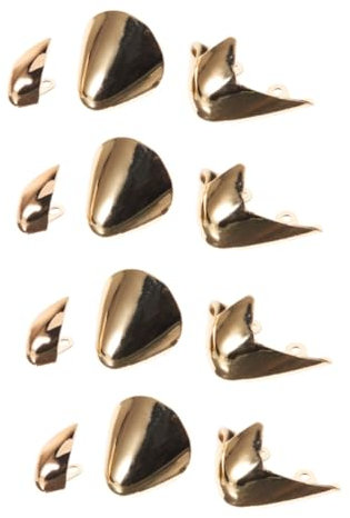 COLLBATH 2 Set di Protezioni per Tacchi Protezioni per Dita degli Stivali Protezioni per Tacchi 3 Paia * 2