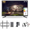 KB ELEMENTS 24 Zoll 12 Volt Fernseher - KFZ-Adapter, HD,Triple Tuner, Wohnmobil, Camping, HDMI, USB.