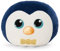 Kissen GLUBSCHIS Pinguin Sniffy 35x30cm - blau - Flauschiges Kuscheltierkissen für Jungen, Mädchen, Babys und Kuscheltierliebhaber, ideal für Zuhause, Kindergarten oder unterwegs | 62209
