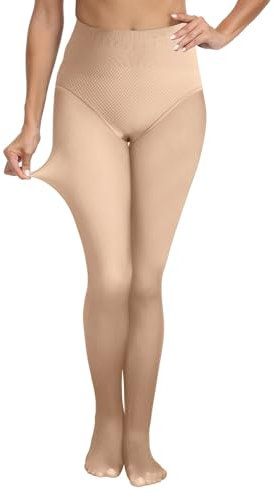 Collant Ventre Plat Femme Élastique, Collant sans Démarcation Femme Opaque Légèr Comfortable Lumière l'eau Jambes Nues Artefact Chaussettes Et Pantalons Soins De La Peau Nus Pantalons Fond