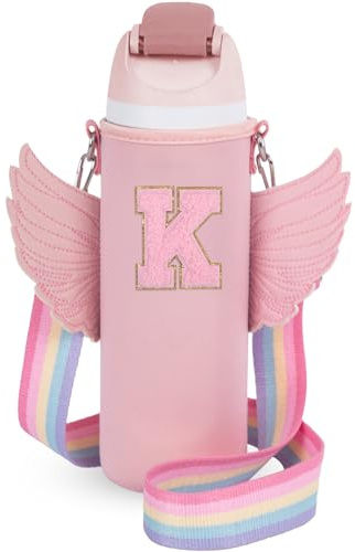 foci cozi Sac de transport pour bouteille d'eau avec sangle (K, rose, 680,4 g)