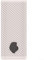 Slim Profile Silicone Cover Perfectly Tailored to Fit the Shape of For Skullcandy Dime Earphones (Meters white)