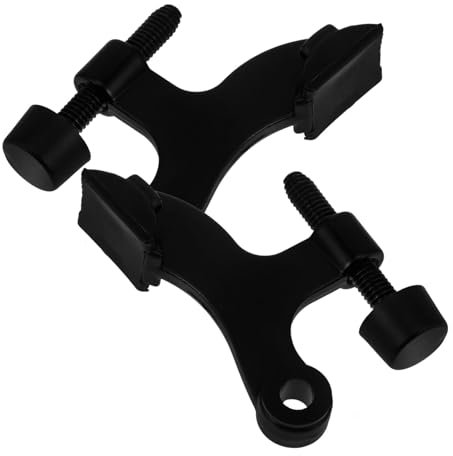 Alipis 2pcs Hinge Door Stopper Adjustable k Type Door Stopper Heavy Duty for Hinge Pin Stops for Wall Protector