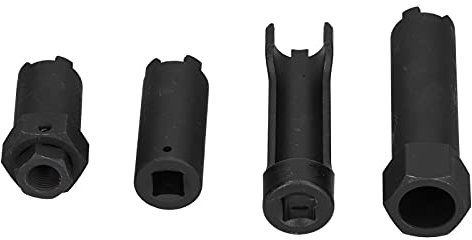 AMAKO Ensemble de Douille d'Injecteur 4Pcs: 25 mm, 27 mm, 29 mm, Outil de Retrait 30 mm pour la Maintenance des Véhicules avec Boîte à Outils