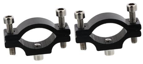 TOYANDONA 2pcs Handlebar Clamp Handlebar Extension Adjustable Light Clamp for Mobility Scooter Accessories Mounting Bracket