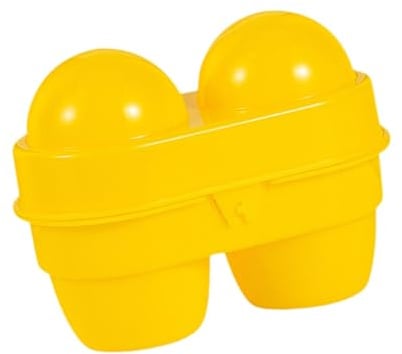 MagiDeal Porte-œufs à 2 Compartiments pour Pique-Nique, Conteneur de Transport pour œufs, Idéal pour Les Randonnées, Les Pique-niques et Le Camping