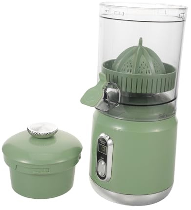 Warmhm Citrus Juicer Cold Press Juice Extractor with Automatic Pulp Separation Easy to Clean Multifunctional Orange Juice Maker for Home and Office