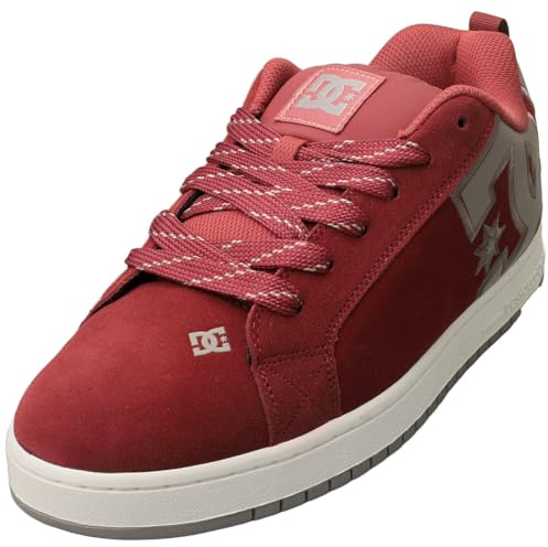 DC Shoes Court Graffik Se Brick Red/Warm Taupe/Off White Größe EU 44,5