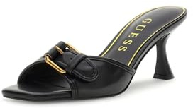 GUESS Dista3 Sandal Heel Sandalen für Damen, Schwarz, 36 EU