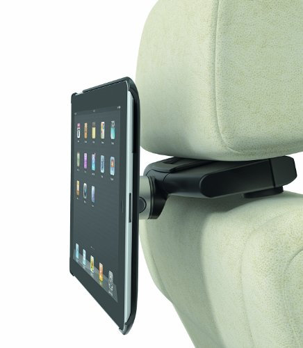 Vogel's TMS 302 Kopfstützenhalter für Apple Ipad 2 + 3 + 4, drehbar, schwarz-Silber