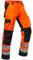 Pfanner Warnschutz Bundhose Stretchzone EN20471, Farbe:orange/schwarz, Größe:56