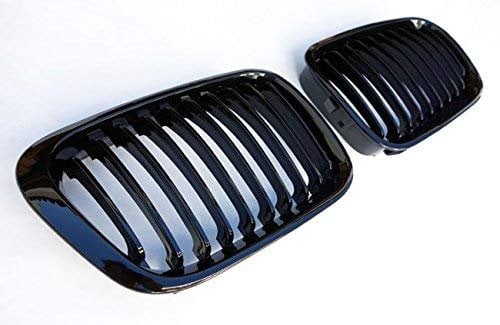 Parrilla Riñones para BMW Serie 3 E46 M Berlina Touring Compact negro brillante