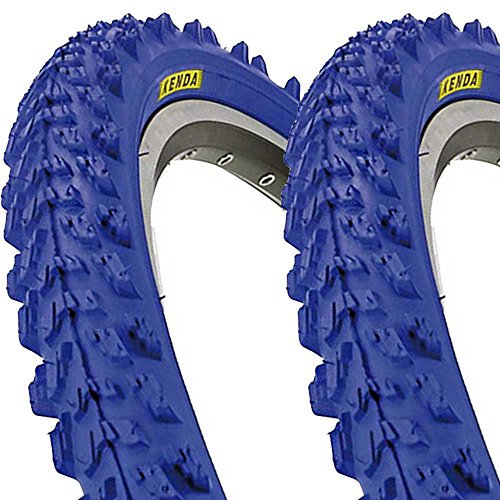 2 x Kenda K829 Fahrrad Reifen 26 x 1,95 | 50-559 blau SET NEU blue tire BIKE