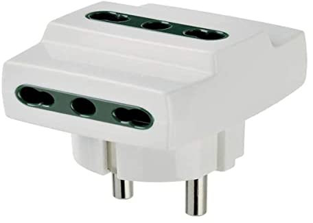 VIMAR Adattatore Multiplo S31+3p17/11 Bianco