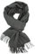 Rotfuchs Schal Webschal Hahnentritt modisch anthrazit grau 100% Wolle (Merino) R-43
