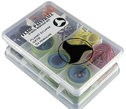 Planet Eclipse Gtek 5 x farbige Paintball-O-Ringe, Ersatz-Set von Flasc Paintball