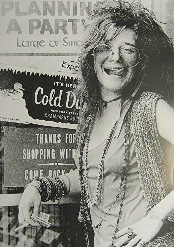 JANIS JOPLIN Poster Little Blue Girl