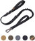 EXCELLENT ELITE SPANKER Taktische Heavy Duty 5-6FT einstellbar kein Zug Militär Bungee Hundeleine elastische Leinen Seil mit 2 gepolsterte Kontrolle Handle für Medium Large X-Large Hund(BLK)