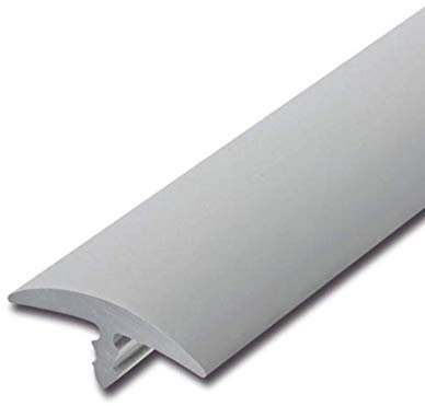 Stegkante, Schutzkante, Stoßkante, Kantenschutz aus PVC für 29mm Plattenstärke in Schwarz, Weiß (Grau)