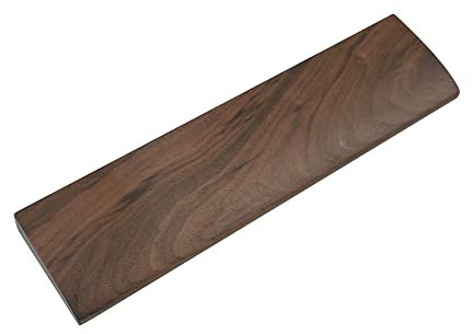 Mechanical Keyboard Ergonomics Comfortable Walnut Wood Wooden Wrist Rest 96 84 75% Size for KBD75 YMD75 Melody 96 (Walnut 84 Wrist Rest)