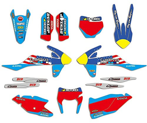 ENARUI Dekor Aufkleber Graphics Kompatibel mit KTM 250 125 450 150 200 300 350 400 500 525 SX SXF XC XCF 2016 2017 2018 und EXC EXC-F XCW 2017 2018 2019