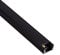 ledomec 2m LED ALU Profil Slim LED Leiste (14x7mm) in Schwarz mit Abdeckung (2m schwarz - Abdeckung Schwarz)