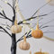 Ginger Ray Filz Kürbis Hängende Ornament Herbst Halloween Baumschmuck 3 Stück
