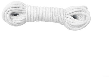 Self Watering Wick-Cord,DIY Auto Drip Irrigation Watering System Cotton Rope String DIY Wicking for Indoor Potted Violet Auto Watering Systems(1/6inch 30feet 1pc)