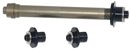 QAINKUN Schnellspanner Fahrrad Hub End Caps/Thru Axle/Convert Kit Axle/Adapters with Sidecap Fahrrad Schnellspanner (Color : Front QR Rear QR)