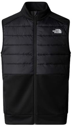 The North Face Men's Reaxion Hybrid Gilet, Tnf Black/Asphalt Grey, S