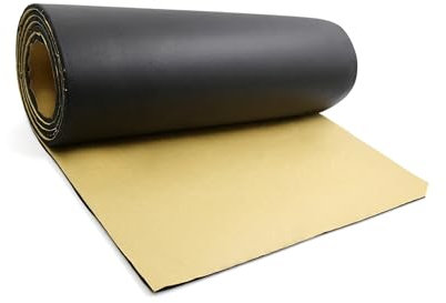 Hihaha Tapis d'isolation phonique pour sol de voiture 197 mil 5 mm 200,7 x 50,8 cm Matériau durable