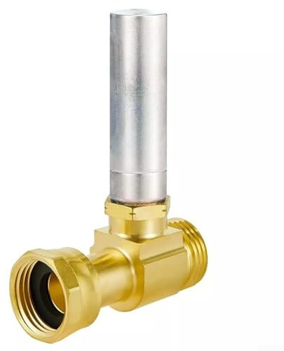 Oniissy Water Hammer Arrestor 3/4 Brass Washing Machine Dishwasher Pipe Noise Stop,Water Hammer Arrestor for Washing Machine,for Quiet Appliance Operation