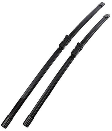 YDLYDL Scheibenwischer Teile Für Skoda Yeti 2009-2017 24''+19'' Flache Premium Wischerblätter Wischerblätter Set für Frontscheibe