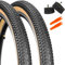 ZUKKA 2er Set Fahrradreifen Faltbarer 24 Zoll Reifen 24x 2.125 Mountainbike-Reifen Mantel 57-507 und 2Pcs 24 Schlauch für Mountainbike, Crusier Bike, Commuter Bike