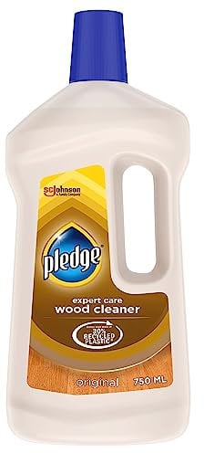 Pledge Expert Care Wood Floor Cleaner Original, No Streaks or Residue, Gently Cleans and Shines, 750ml