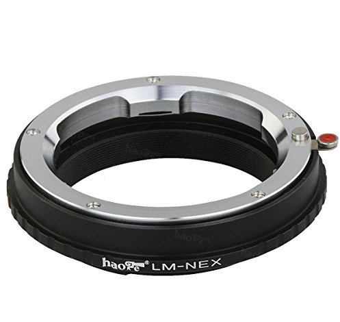 haoge Lens Mount Adapter für Leica M LM Mount Lens to Sony E-Mount NEX Kamera wie NEX-3, NEX-5 N, NEX-7, NEX-7 N, NEX-C3, NEX-F3, A6300, A6000, A5000, A3500, A3000, NEX-VG10, VG20