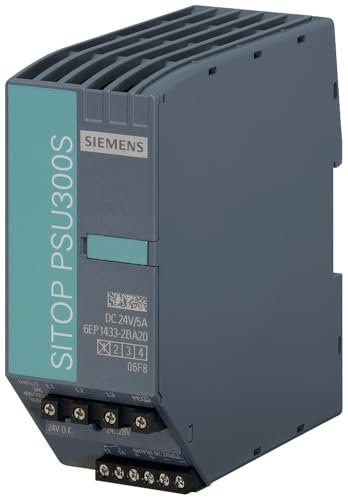 SIEMENS 6EP1433-2BA20 Hutschienen-Netzteil (DIN-Rail) 24 V/DC 5 A Inhalt 1 St.