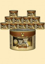 Warnicks Tierfutterservice Wolfsblut Deep Glade Puppy Nassfutter für Welpen mit Rothirschfleisch (6 x 200g)