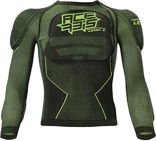 ACERBIS X-FIT Future Kid Level 2 SCHWARZ/GELB L/XL