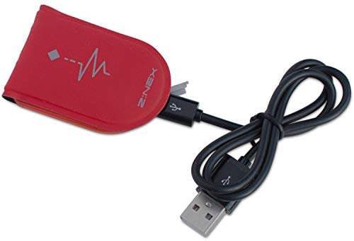 Z:NEX Aufladbarer USB LED Magnet Clip. Hell Leuchtend - perfekt für optimale Sichtbarkeit in der Nacht und bei schlechten Lichtverhältnissen