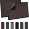 TradeXone Heavy Duty Door Mats - Indoor/Outdoor Washable Door Matts Indoor - Super Absorbent Rug with Non Slip Backing - Entrance Doormats - Front Door, Home & Office (40cm × 60cm, Brown)