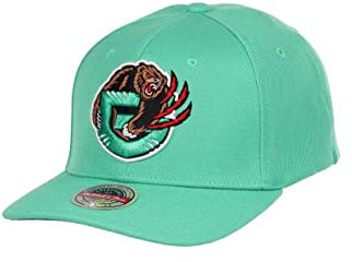 Mitchell & Ness Memphis Grizzlies Team Ground Red Line Solid Flex Snapback Cap