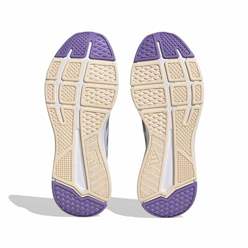 adidas Damen Start Your Run Shoes, Silver / Silver Violet / Violet Fusion, 38 2/3 EU