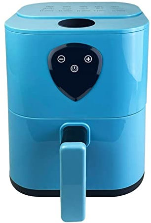 Air Fryer Light Fat Air Fryer Household Oil-free Air Fryer 5L Non-visual Fryer Smart Touch Screen Oven [Energy Class A+++] (Color : Blue, Size : 5L) Double the comfort