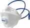 iMask 10x FFP2 Maske mit Ventil | Staubmasken Atemschutz Feinstaub | Faltbare Einwegmaske | Schutz vor Nebel, Staub, Aerosole | Ausatemventil gegen Feuchtigkeit | Weiß