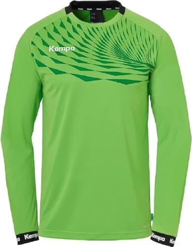 Kempa Herren Wave 26 Longsleeve Jungen Sport Langarmshirt Sport-Pullover, Hope Grün/Lagune, M EU