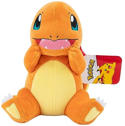 Pokémon 8-Inch Charmander Plush - Adorable, Ultra-Soft, Plush Toy, Perfect for Playing & Displaying - Gotta Catch ‘Em All
