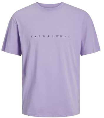 JACK & JONES Jjestar JJ Tee SS Noos Short de survêtement, Rose Violet, L Hommes